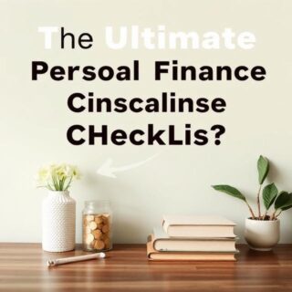 The Ultimate Personal Finance Checklist for Financial Success